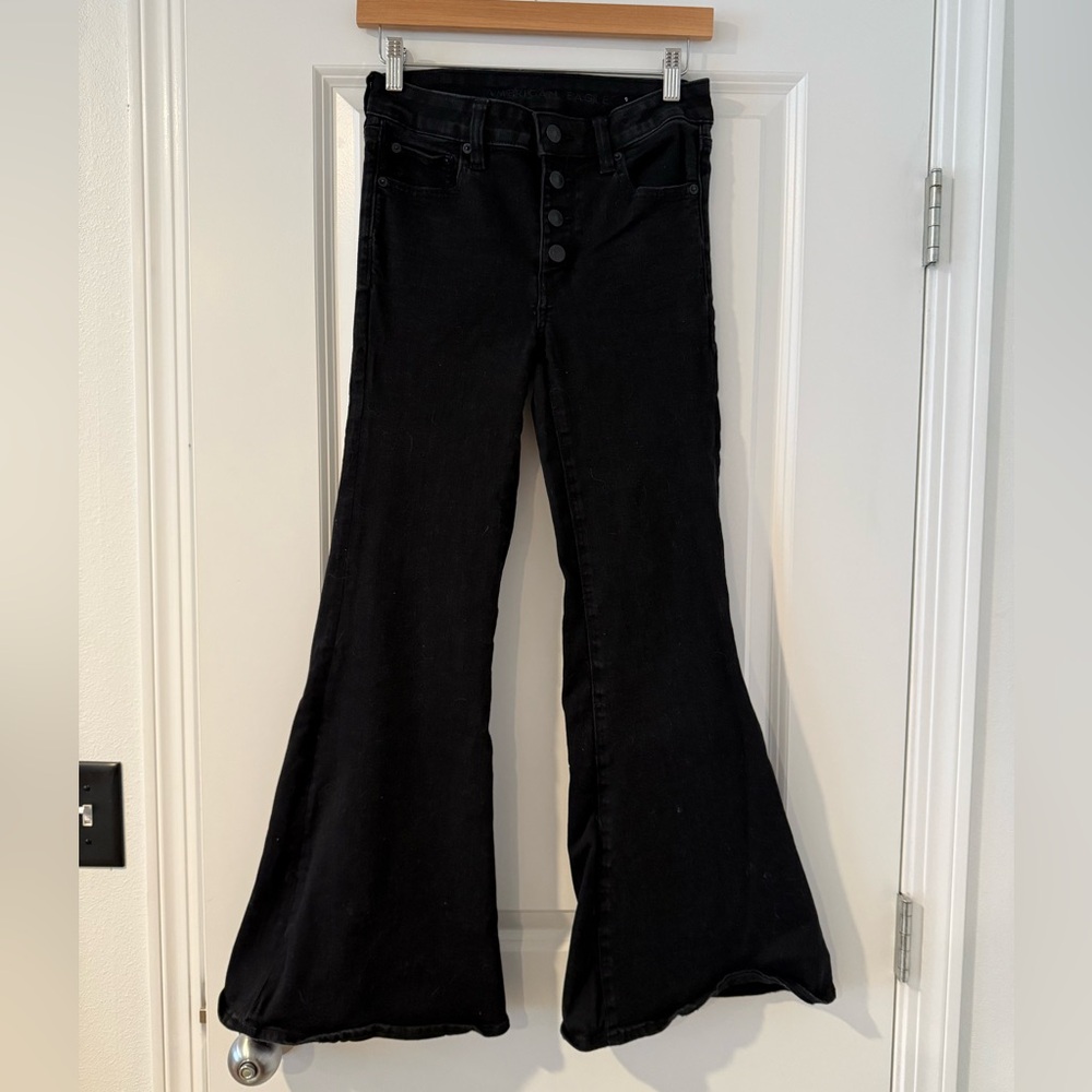 American Eagle Outfitters Black Denim Pants